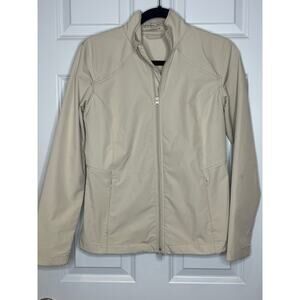 Lady Hagen‎ Beige Full Zip Golf Jacket XS Sports Athleisure